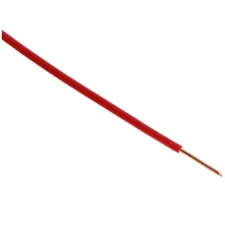 Fil électrique H07V-U 1,5mm² rouge - 25m --Zenitech Outlet
