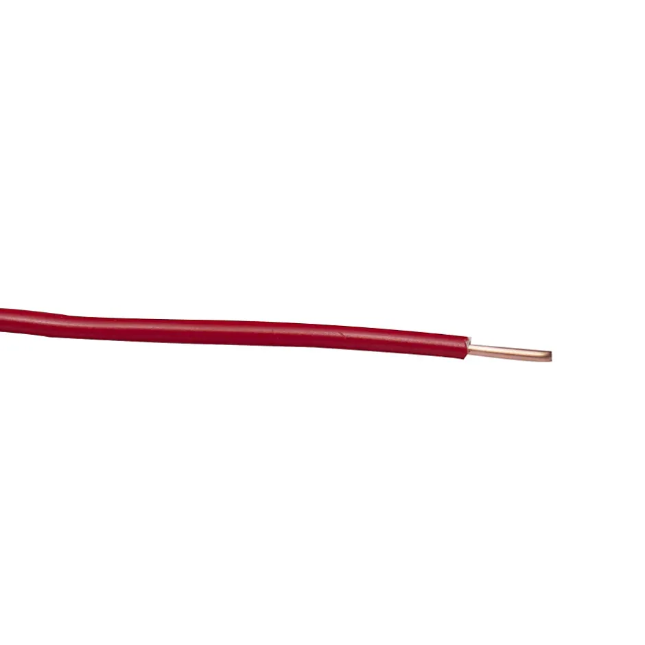 Fil électrique H07V-U 1,5mm² rouge - 25m --Zenitech Outlet