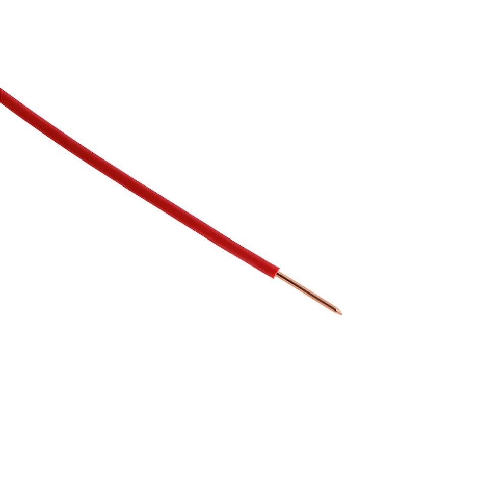 Fil électrique H07V-U 1,5mm² rouge - 25m --Zenitech Outlet