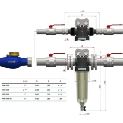 Filtre Nw650 2"1/2 - Filtre Anti Impuretés 25 Microns-Cintropur Online