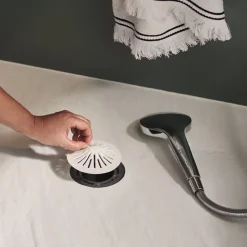 Filtre réversible Catchy Ø110 mm silicone blanc-Wirquin Discount