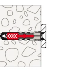 Fischer DUOPOWER 6 x 30 avec vis Panhead TX - Pack 100-O91 Outlet