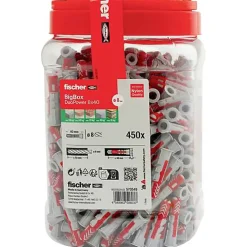 fischer DuoPower BigBox 8 x 40 mm - 450 chevilles universelles-O91 Outlet
