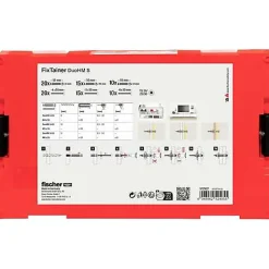 Fischer FixTainer DuoHM TX cheville pour corps creux 55 mm, montage rapide et charges élevées^O91 Hot