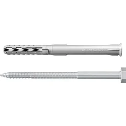 Fischer SXR 10 x 80 SS Cheville à tige longue avec vis tête hexagonale Set 4 pièces-O91 Online