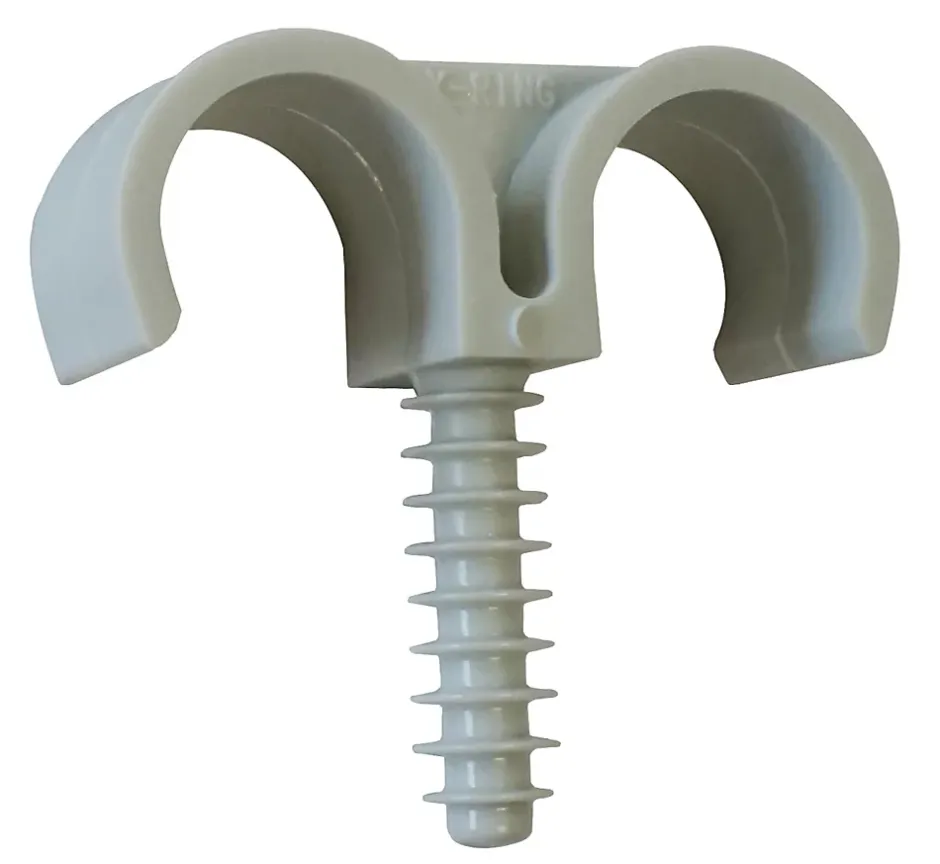 Fixation pour gaines double ø16 mm^ING FIXATION Discount