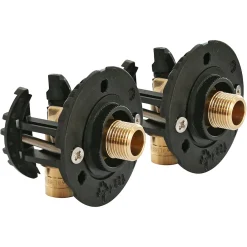 Fixation pour robinetterie Lavabo pour PER Ø12 raccord à glissement sortie mâle 12/17 (3/8")^Somatherm for you Online