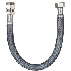 Flexible d'alimentation Mâle/Mâle 12 mm 12x17 longueur 30 cm^Flomasta Online