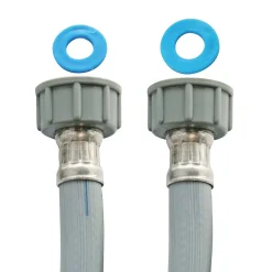 Flexible d'alimentation pour machine à laver raccords droits F-F 3/4