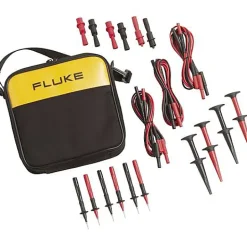 Fluke 700TLK Set de cordons de mesure de sécurité 3x rouge/3x noir 4 mm, 1,5 m, 10 A, CAT III 300 V-3M France Best