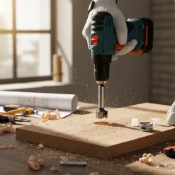 Foret Forstner Ø25 mm avec kit d’assemblage pour montage de meubles^Diall Discount