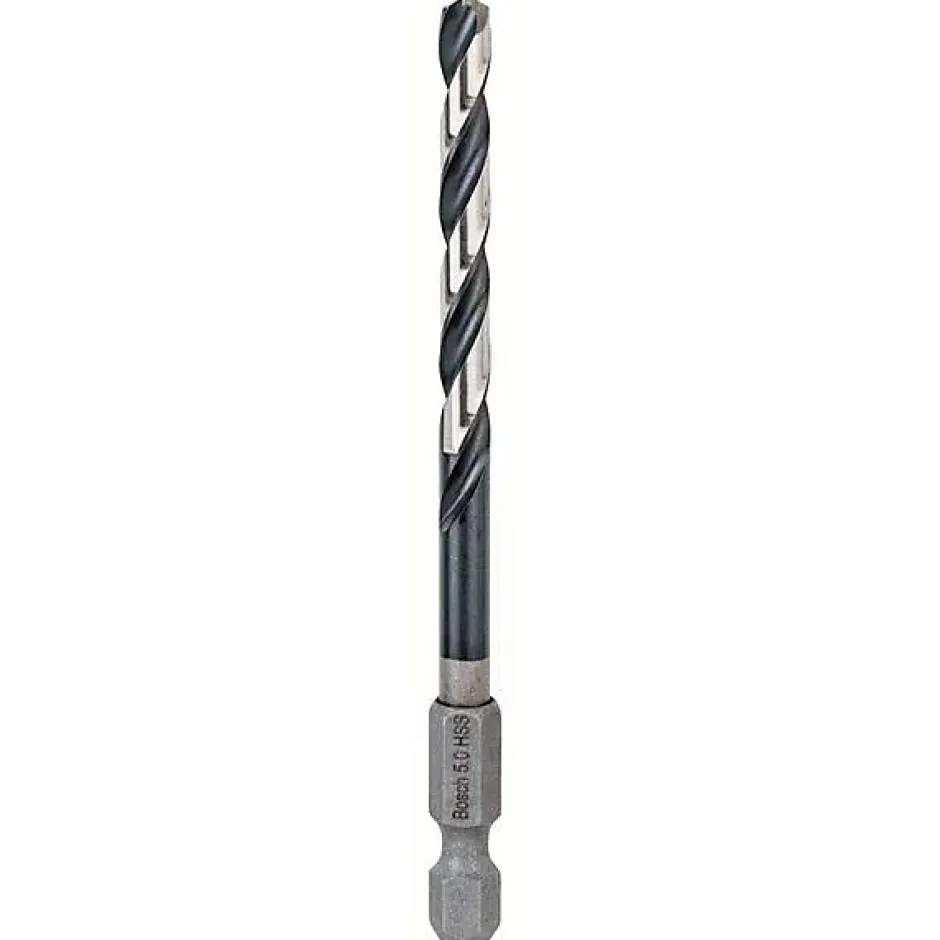 Foret métal diamètre 5 x 91mm longueur utile 52mm - queue 6 pans 1/4'' - BOSCH - 2608577056-Bosch Professional Clearance