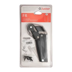 Frein de rétention force 115 N, en aluminium anodisé noir, pour porte jusquà 100 KG.^Hardwarexchange Discount