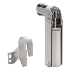 Frein de rétention force 115 N, en aluminium anodisé argent, pour porte jusquà 100 KG.-Hardwarexchange Sale