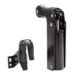 Frein de rétention Réglable force 60 a 80 N aluminium anodisé noir, pour porte jusquà 80 KG.^Hardwarexchange Clearance