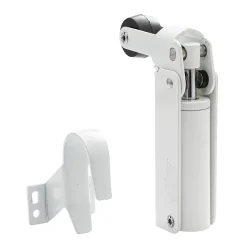 Frein de rétention Réglable force 60 a 80 N aluminium anodisé blanc, pour porte jusquà 80 KG.^Hardwarexchange Hot