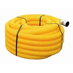 Gaine pour réseaux enterrés jaune Ø 63 mm x 25 m^Fitt Online