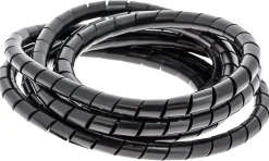 Gaine range-câbles en spirale noir ø 9 à 80 mm x 2,5 m^Diall New