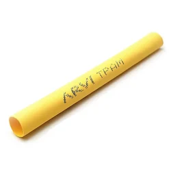 Gaine Thermorétractable - 40/20mm - Jaune - Longueur 1m - Restreint 2:1 - Paroi Fine - Tpam-40.0-am^Arvi Discount