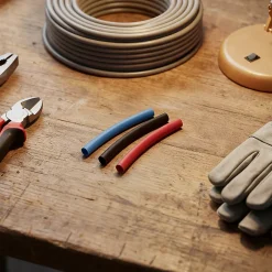 Gaine thermorétractables 3.2 à 6.4 mm , 18 pièces-Diall Hot