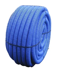 Gaine TPC annelée bleue - Diamètre: 50 mm - Rouleau de 50 m - BLEUE^Polypipe Discount