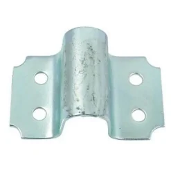 Gâche à pattes pour verrou diamètre 14mm zingué bichromaté - - 9501142^Jardinier Massard Clearance