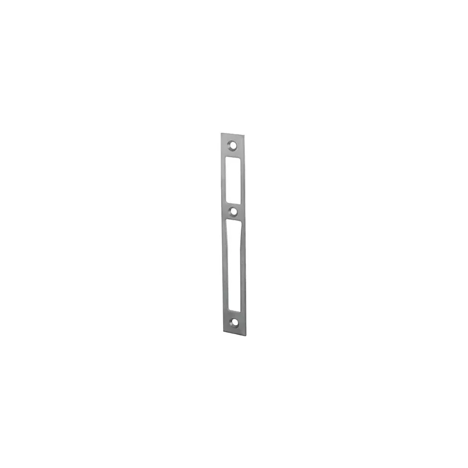 Gâche centrale aluminium largeur 22mm épaisseur 10mm anodisé argent - STREMLER - 2839.10.4-Stremler Assa Abloy Outlet