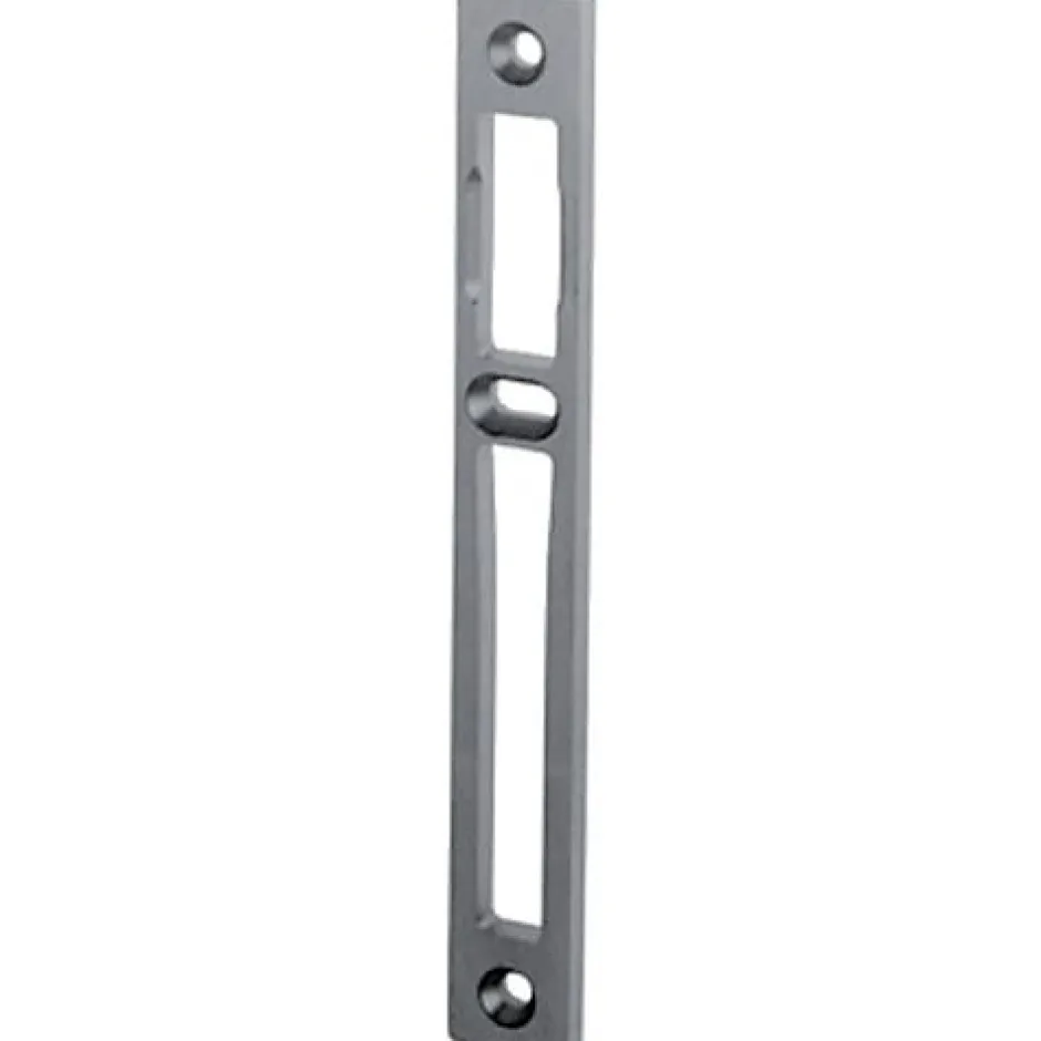 Gâche centrale aluminium largeur 22mm épaisseur 10mm anodisé argent - STREMLER - 2839.10.4-Stremler Assa Abloy Outlet