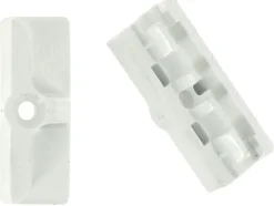 Gâche galet Plastival nylon blanc PVC - - E-19221-00-0-7-Ferco Sale