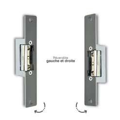 Gâche électrique à encastrer sans passage de serrure - WECA 90201.4 - - 109201-Extel Sale