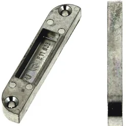 Gâche pêne demi-tour à défoncer entaillage par fraise 25mm bois - - E-11639-00-0-1-Ferco Clearance