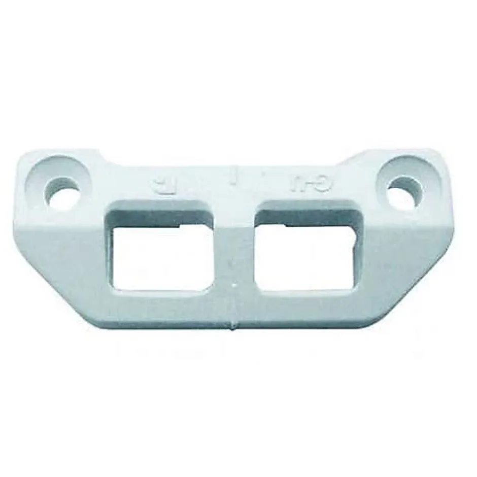 Gâche tringle double nylon blanc PVC - - E-18939-00-0-7-Ferco Clearance