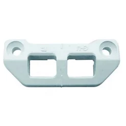 Gâche tringle double nylon blanc PVC - - E-18939-00-0-7-Ferco Clearance