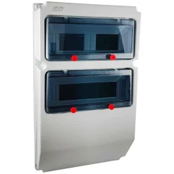 1724gm - Coffret étanche Ip67 Pour Prise - 2 Rangées De 13 Modules - Pryma^Ide