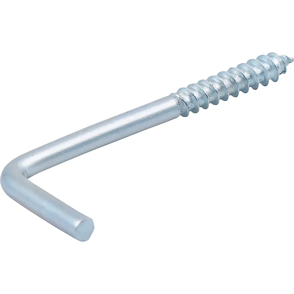 Gond à visser en acier zingué 50x23 - 100 pièces^Diall New