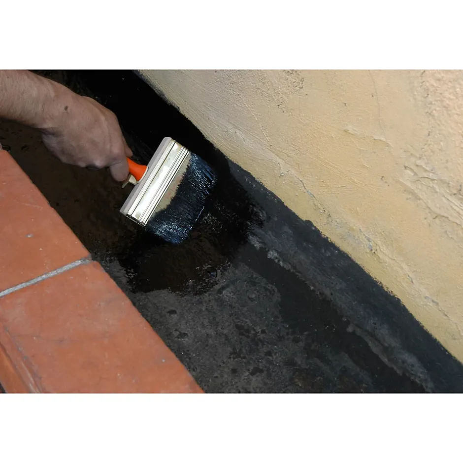 Goudron de protection extérieur pour bois et métaux ferreux noir satiné 2,5L-Julien Outlet