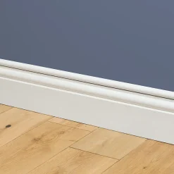 Goulotte décorative demi-ronde blanche auto-adhésive 16 x 8 mm, 1 m-D-Line Sale