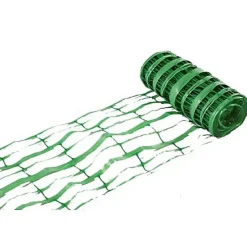 Grillage avertisseur en PVC coloris vert L.25 m x l.30 cm-Fitt Discount