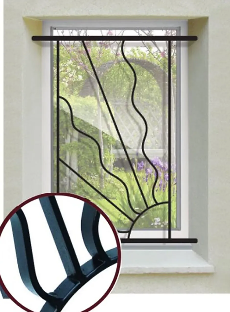 Grille de Defense Estivale pour Fenetre H 65 cm x L 60 cm (côte tableau)^DMS Outlet