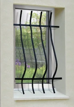Grille de Defense Galbee pour Fenetre H 105 cm x L 60 cm (côte tableau)-DMS Best