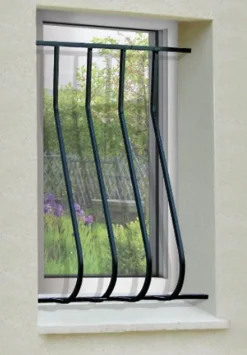 Grille de Defense Galbee Simple pour Fenetre H 105 cm x L 120 cm (côte tableau)^DMS New