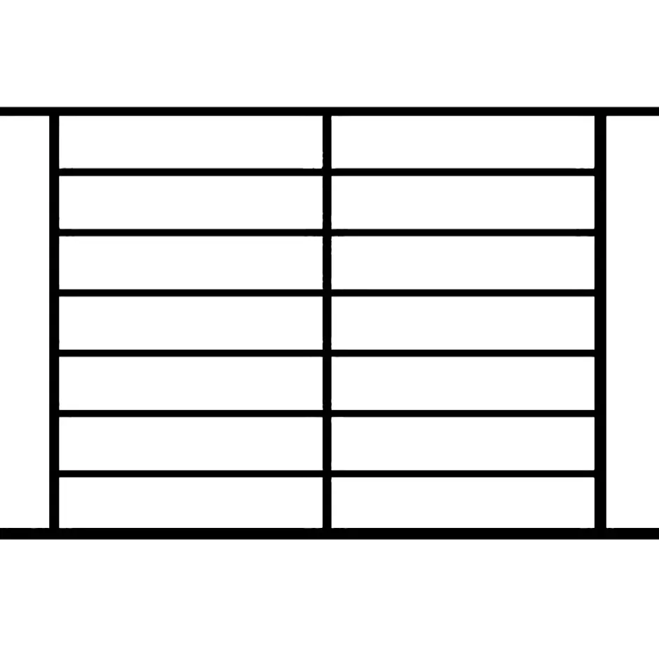 Grille de Defense Lagune pour Fenetre H 105 cm x L 100 cm (côte tableau)^DMS Best