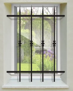 Grille de Defense Manoir pour Fenetre H 115 cm x L 140 cm (côte tableau)^DMS
