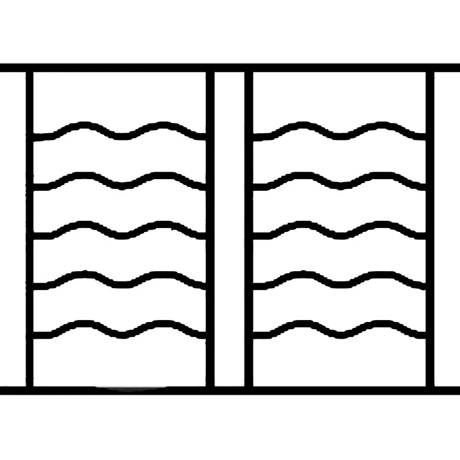 Grille de Defense Oceane pour Fenetre H 135 cm x L 60 cm (côte tableau)^DMS Discount