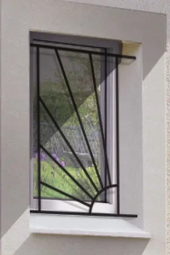 Grille de Defense Soleil pour Fenetre H 45 cm x L 40 cm (côte tableau)^DMS Best