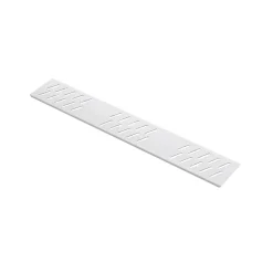 Grille d'évacuation l.79,5 cm pour receveur de douche Pedra et Pure 2, blanc,-Galedo New