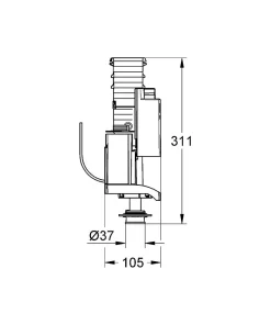 Système double chasses AV1 42320000^Grohe Sale