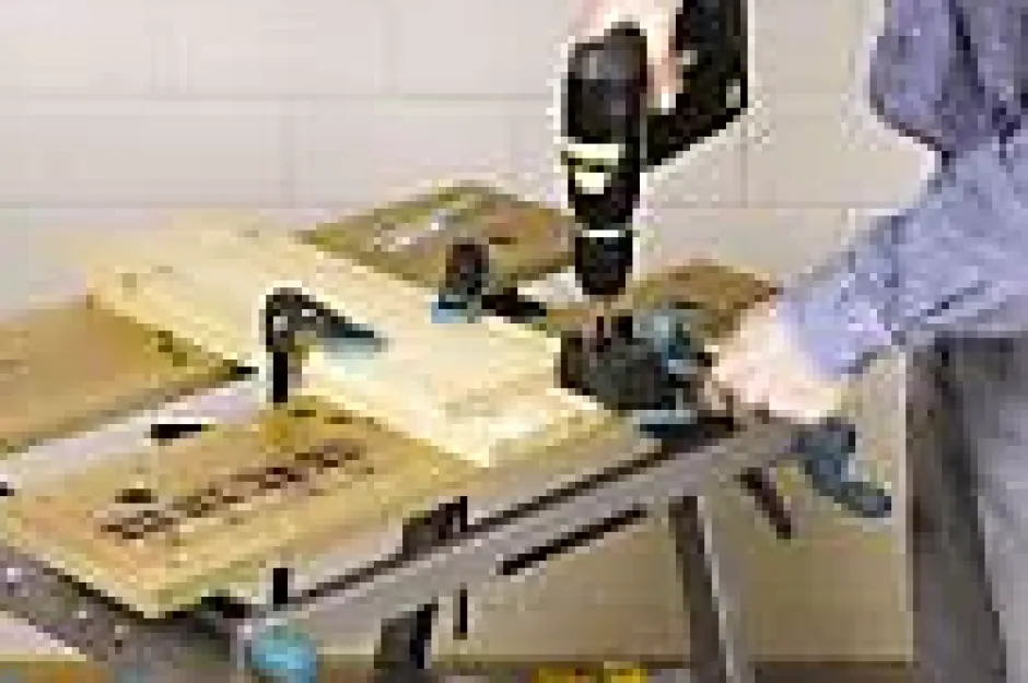 Guide de perçage pour l'assemblage avec tourillons ø6/8/10 mm^Wolfcraft Clearance