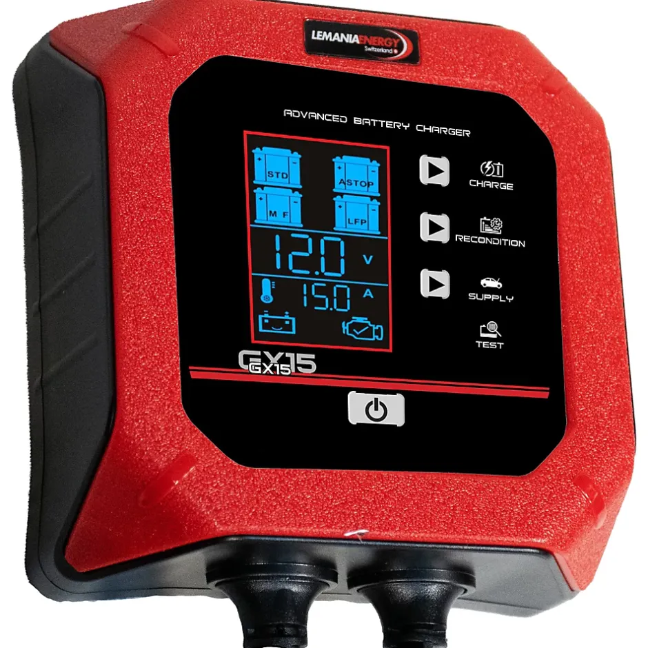 GX15 SMART CHARGEUR PROFESSIONNEL 1224V-Lemania Energy Outlet