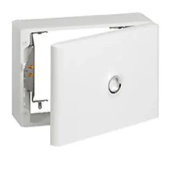 Habillage + porte pour platine de branchement DRIVIA^Legrand Discount